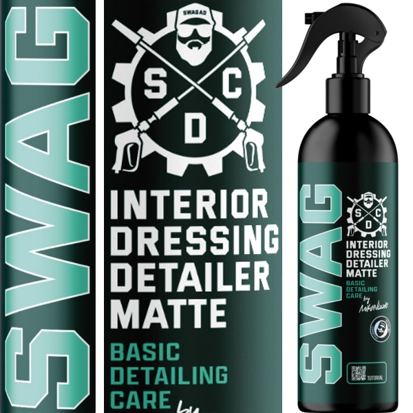 Swag Basic Interior Dressing Detailer Matte 0,5L Czyści I Zabezpiecza 2W1