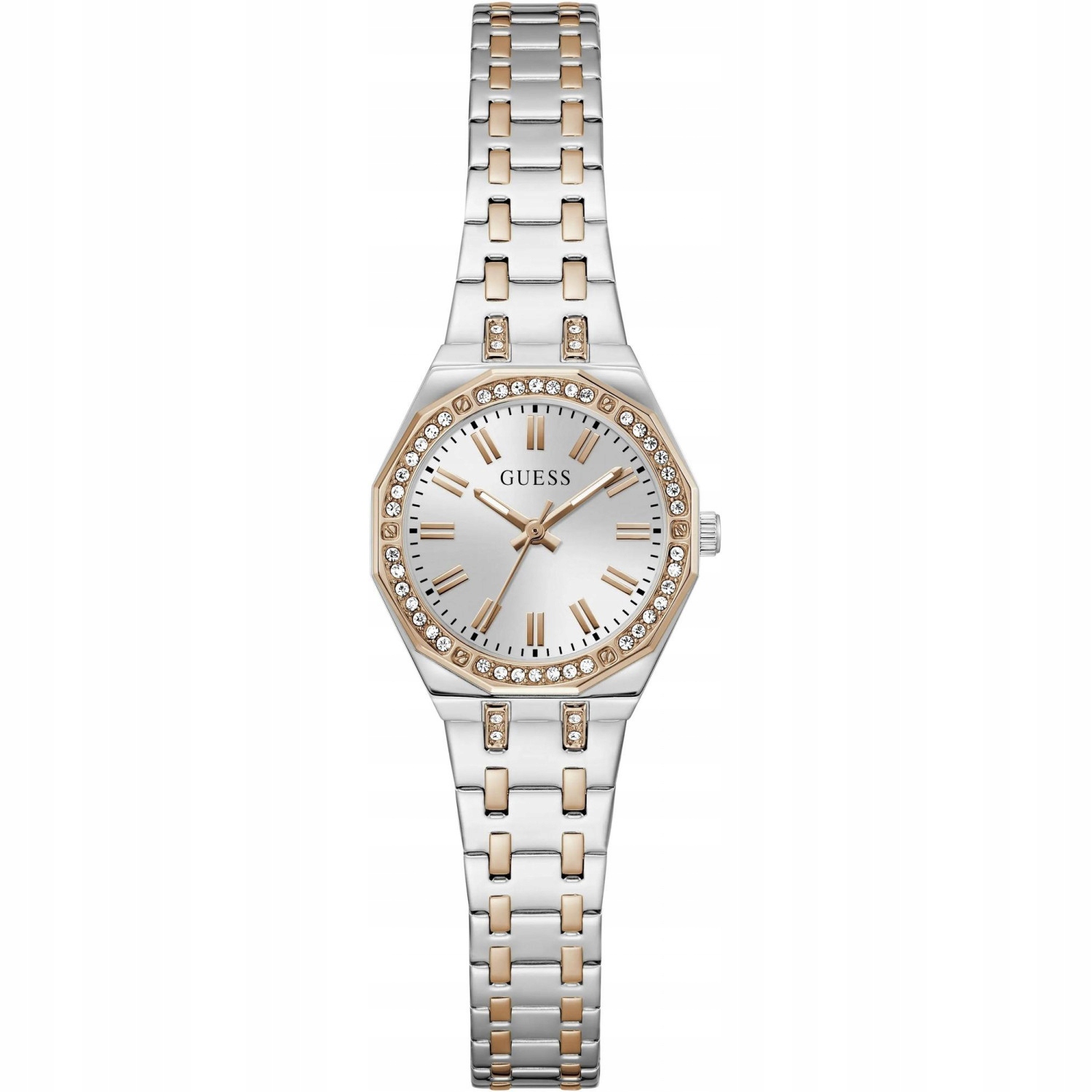 Dámské hodinky Guess GW0931L5 Zirkony stříbrné