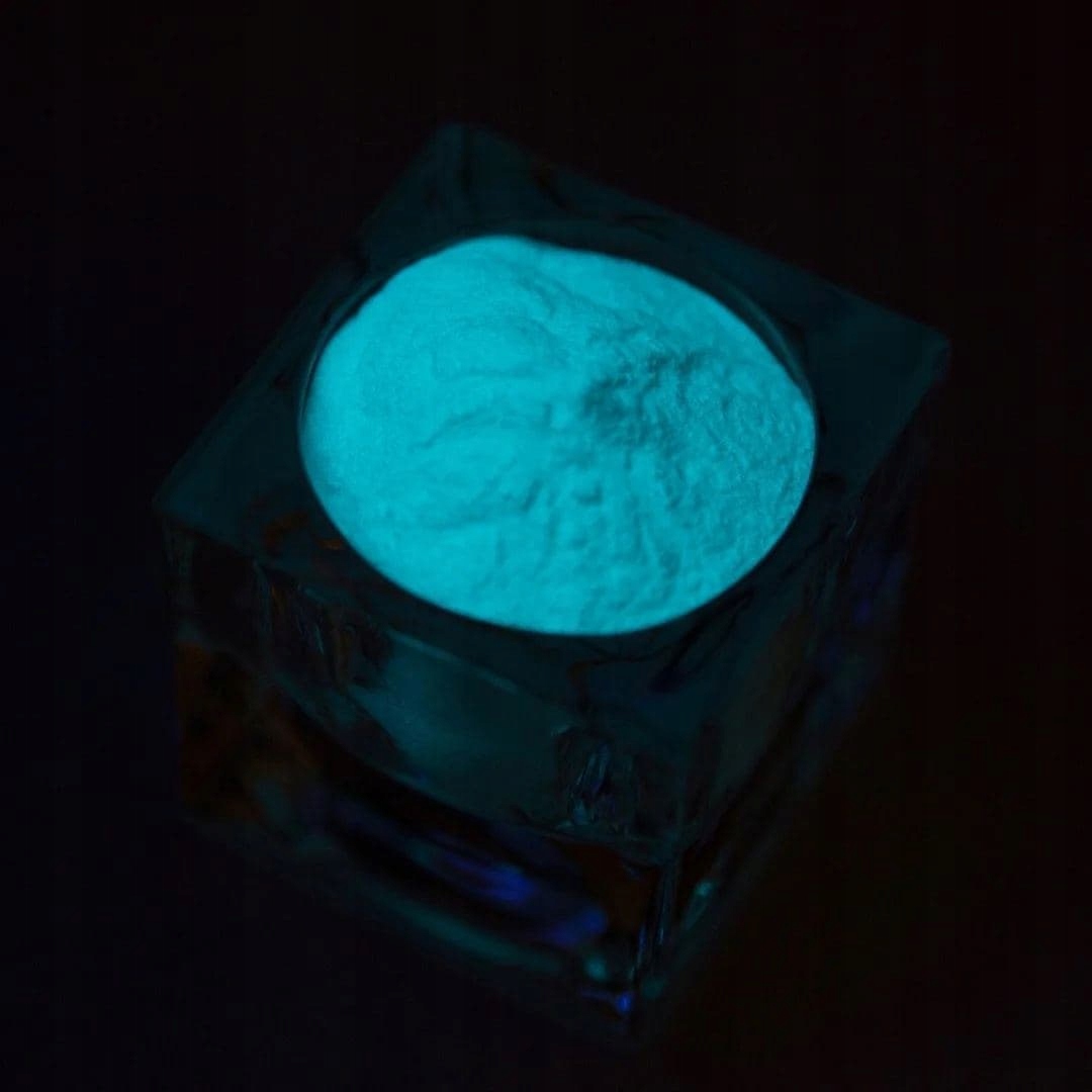 Modrý luminiscenční svítící prášek Luminophore 1 kg