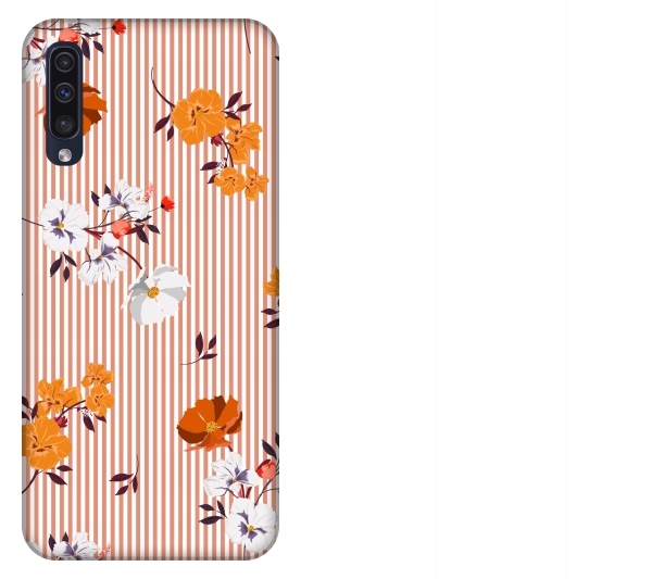 

Etui pokrowiec Samsung Galaxy A50 Kwiaty vintage w