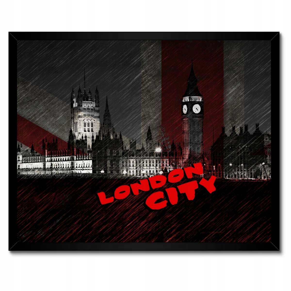 Plakáty v rámu 50x40 London City