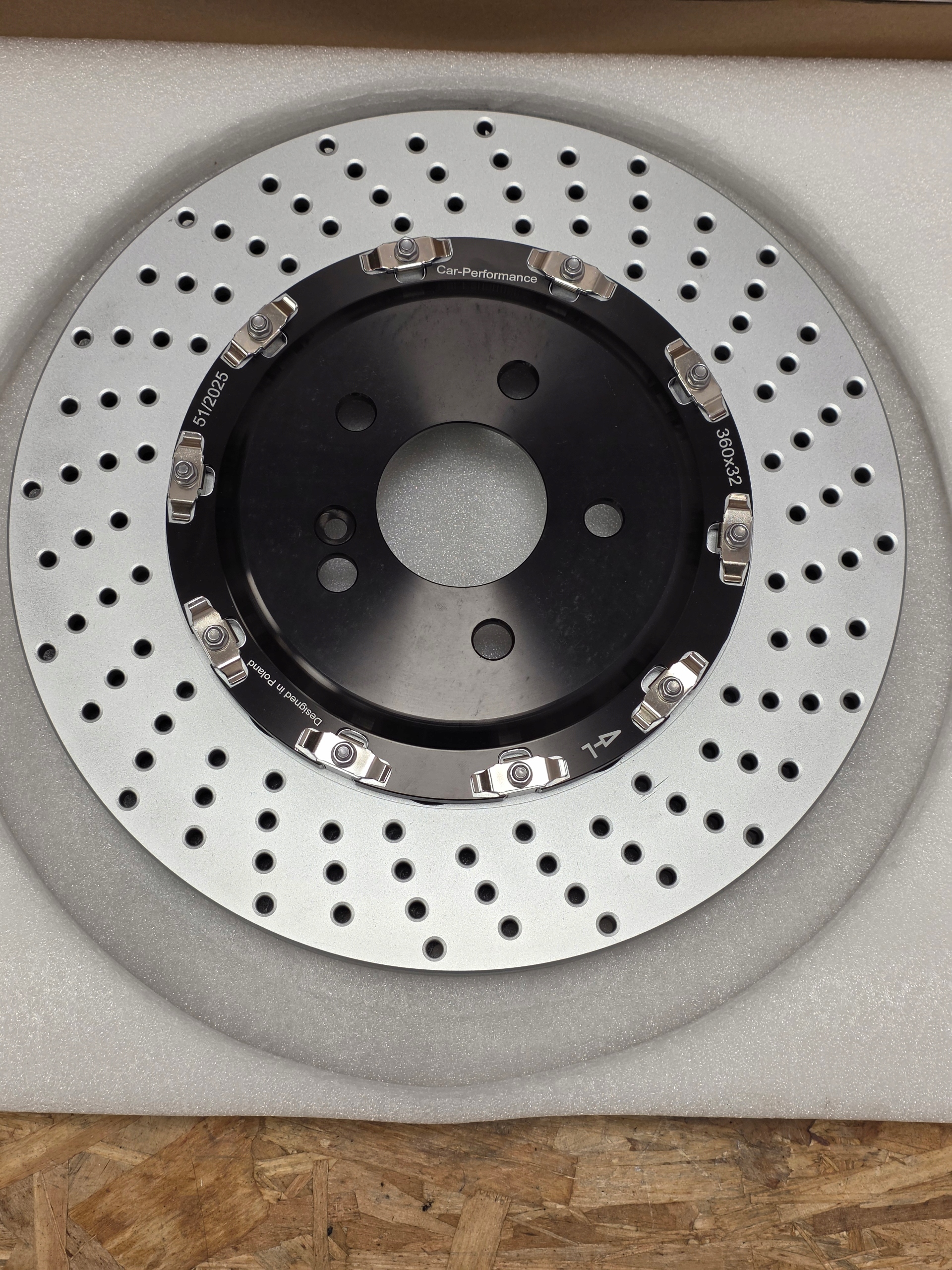 Konwersja CERAMIKA -> STAL Komplet Tarcze Klocki Mercedes W222 W217 - galeria