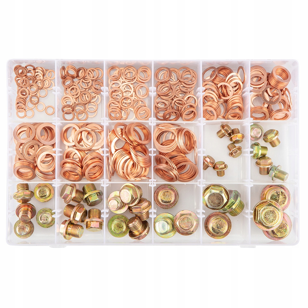 NEO Korki z uszczelkami miedzianymi 534 sztuki