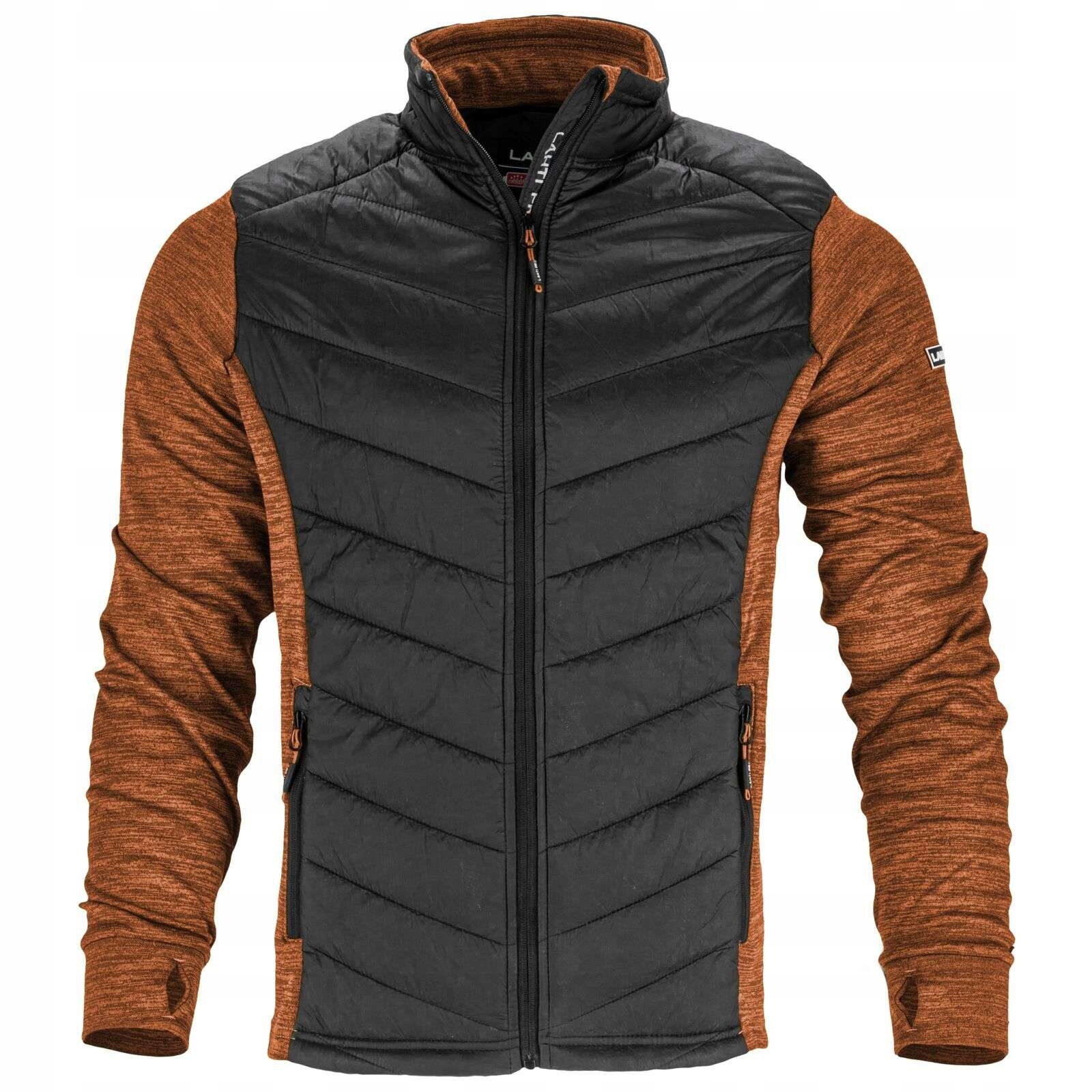 Bluza męska robocza pikowana rozpinana kurtka brązowa Lahti Pro L40143 M