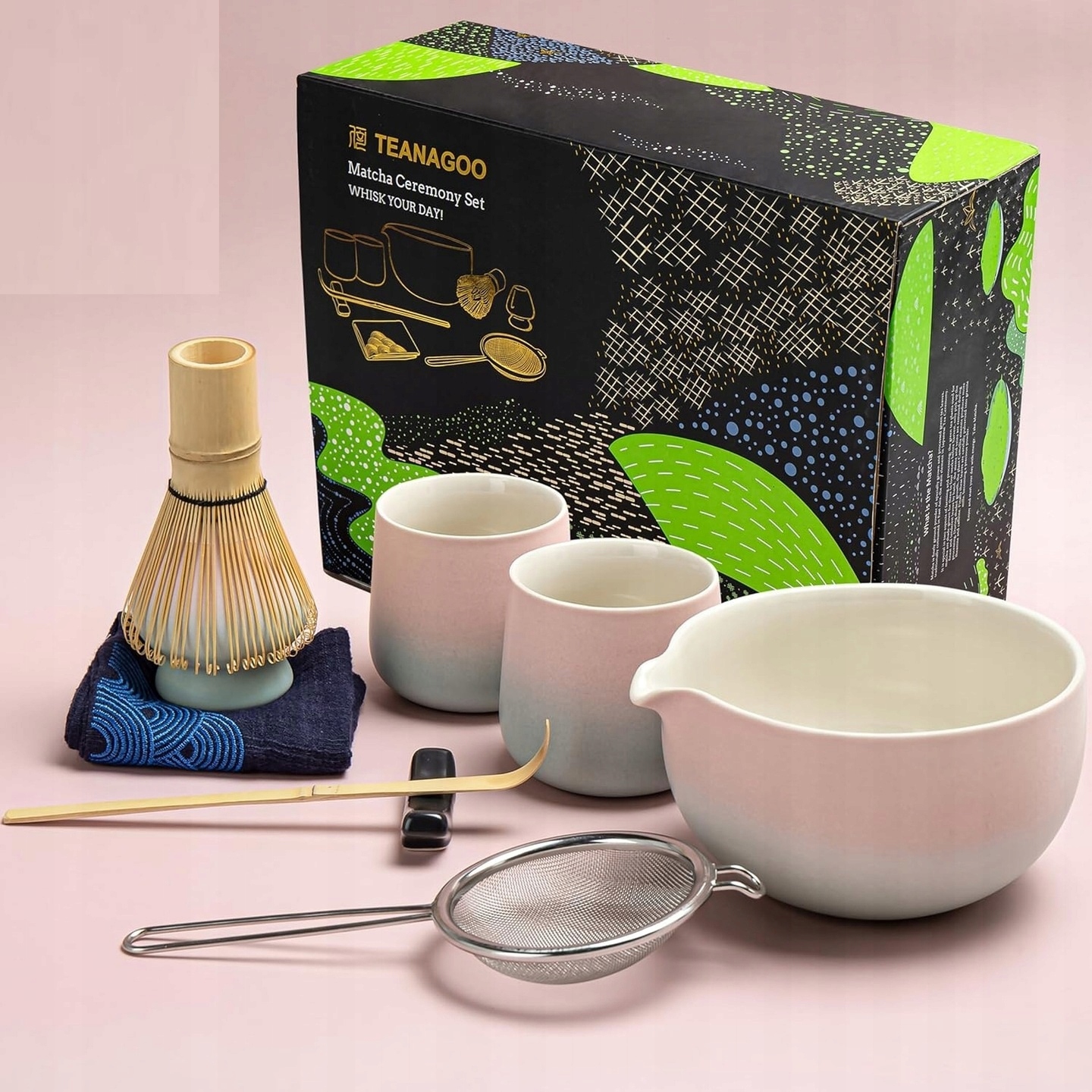 Levně Sada na výrobu matchy