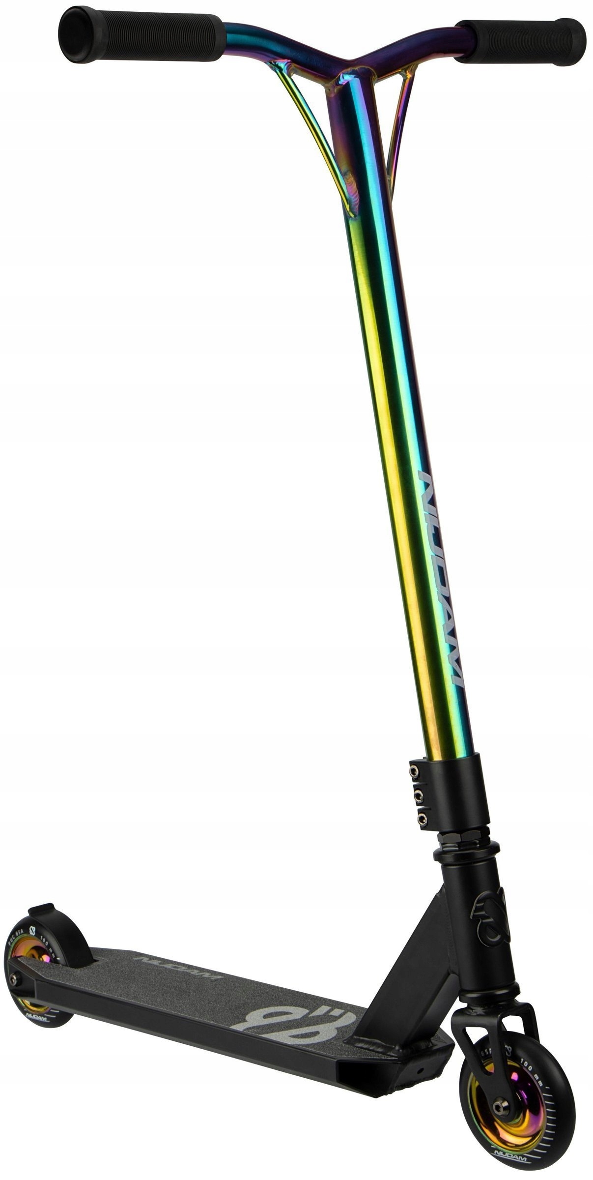 Freestyle koloběžka hliníková Stunt 100 kg ABEC-7 Nijdam Chrome Madness