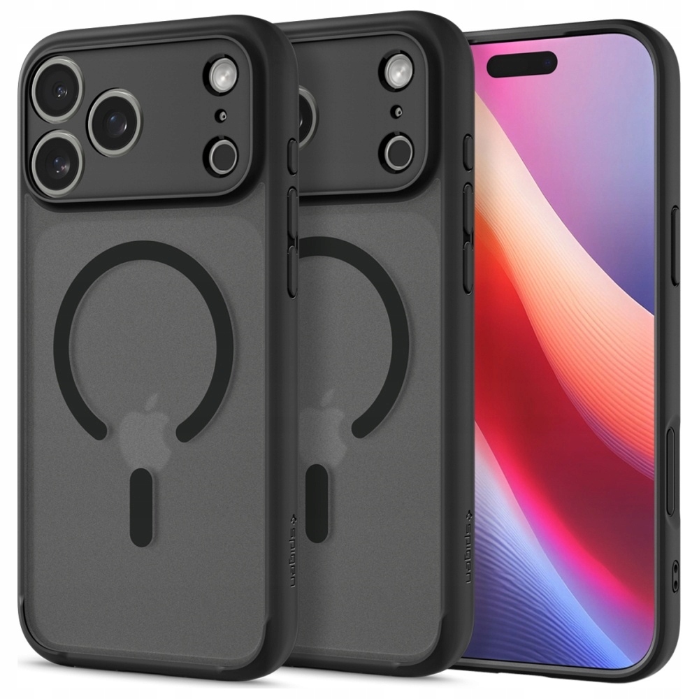Pouzdro Spigen Ultra Hybrid Mag MagSafe pro iPhone 17 Pro Max, černé