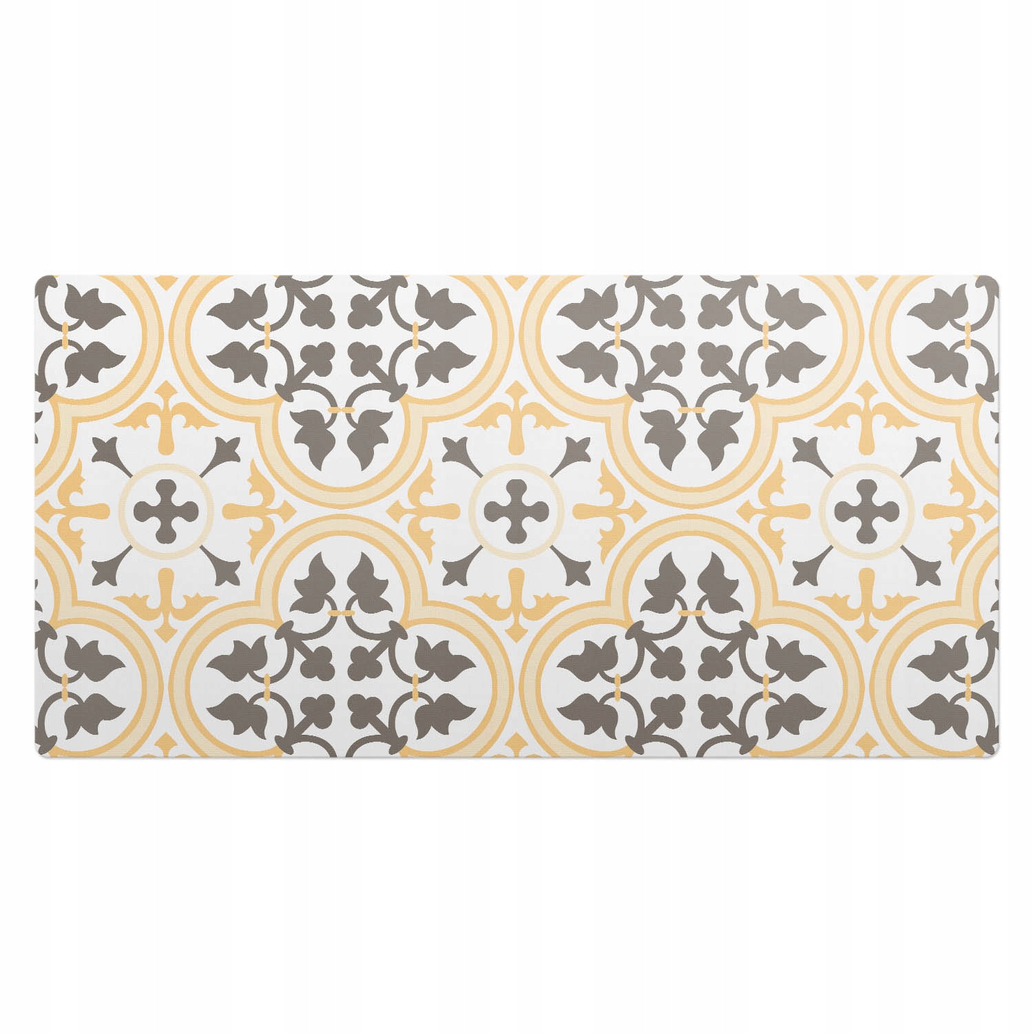 Moderní podložka na pracovní desku do pracovny Rostlinný dekorativní motiv 100 x 50 cm