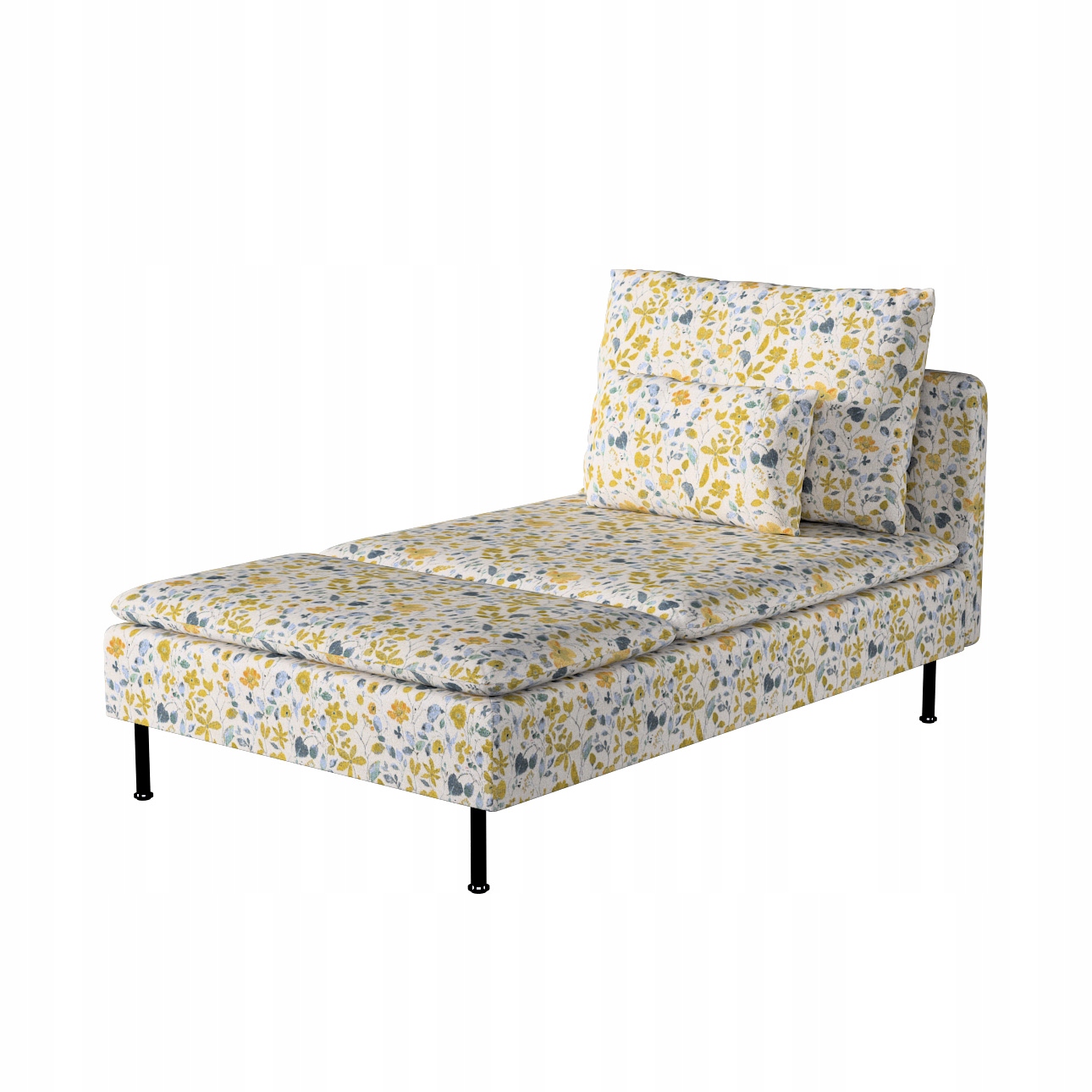 Potah na lenoška Söderhamn Ikea žluto-modrý