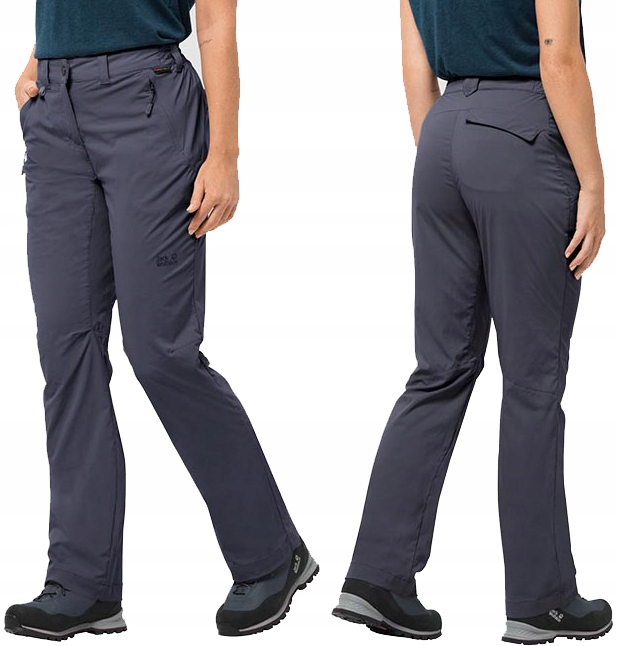 Jack Wolfskin Activate Spodnie Trekkingowe Turystyczne Górskie Damskie 34