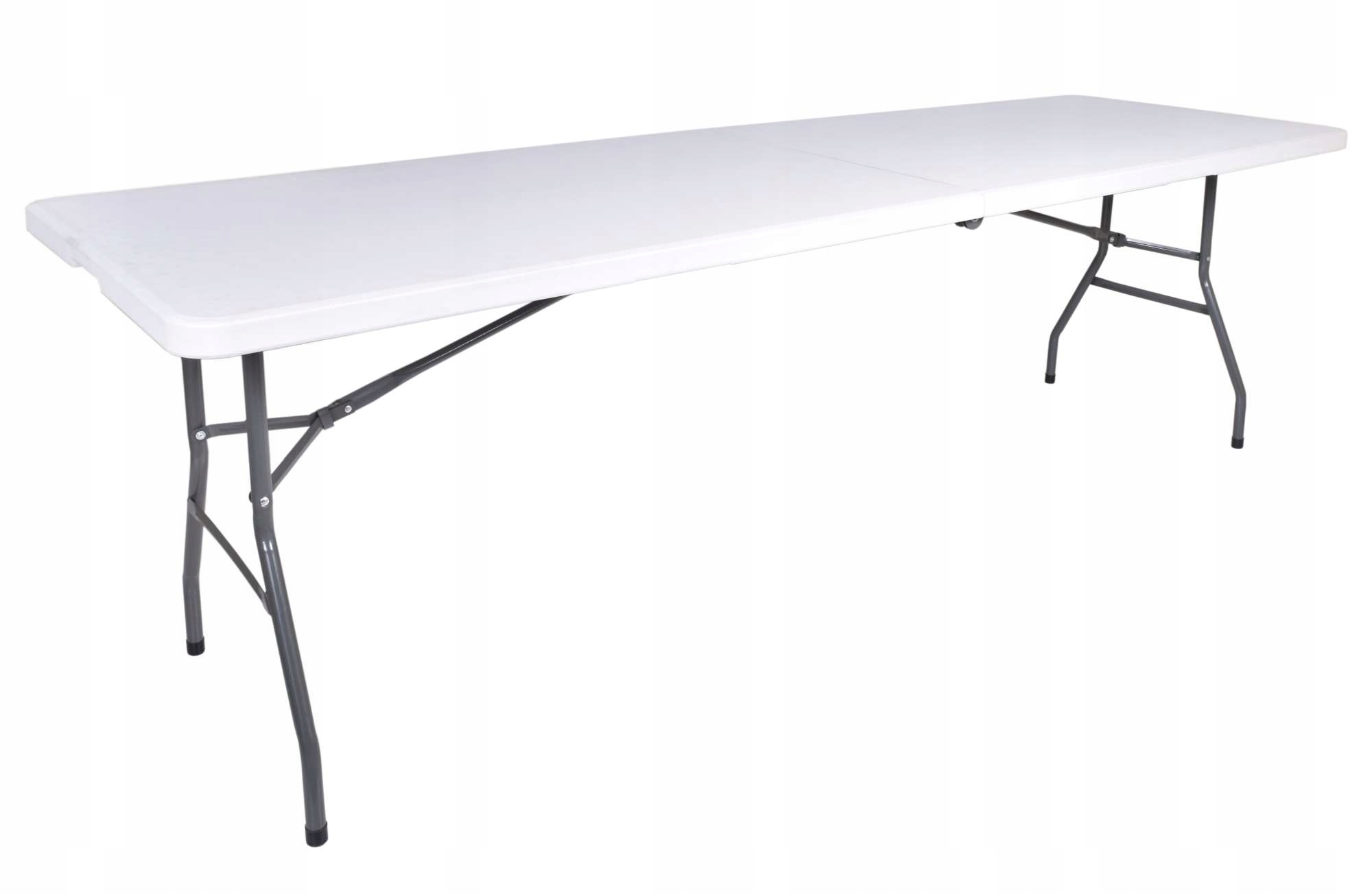 STÓŁ CATERINGOWY BANKIETOWY ROZKŁADANY SKŁADANY W WALIZKĘ OGRODOWY 240 cm EAN (GTIN) 5902340310199