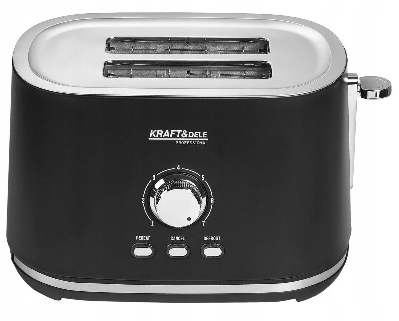 Elektriskā sviestmaižu cepšanas/tosteris, 1000 W, atkausēšana, 7 līmeņu regulēšana, modelis KD4156
