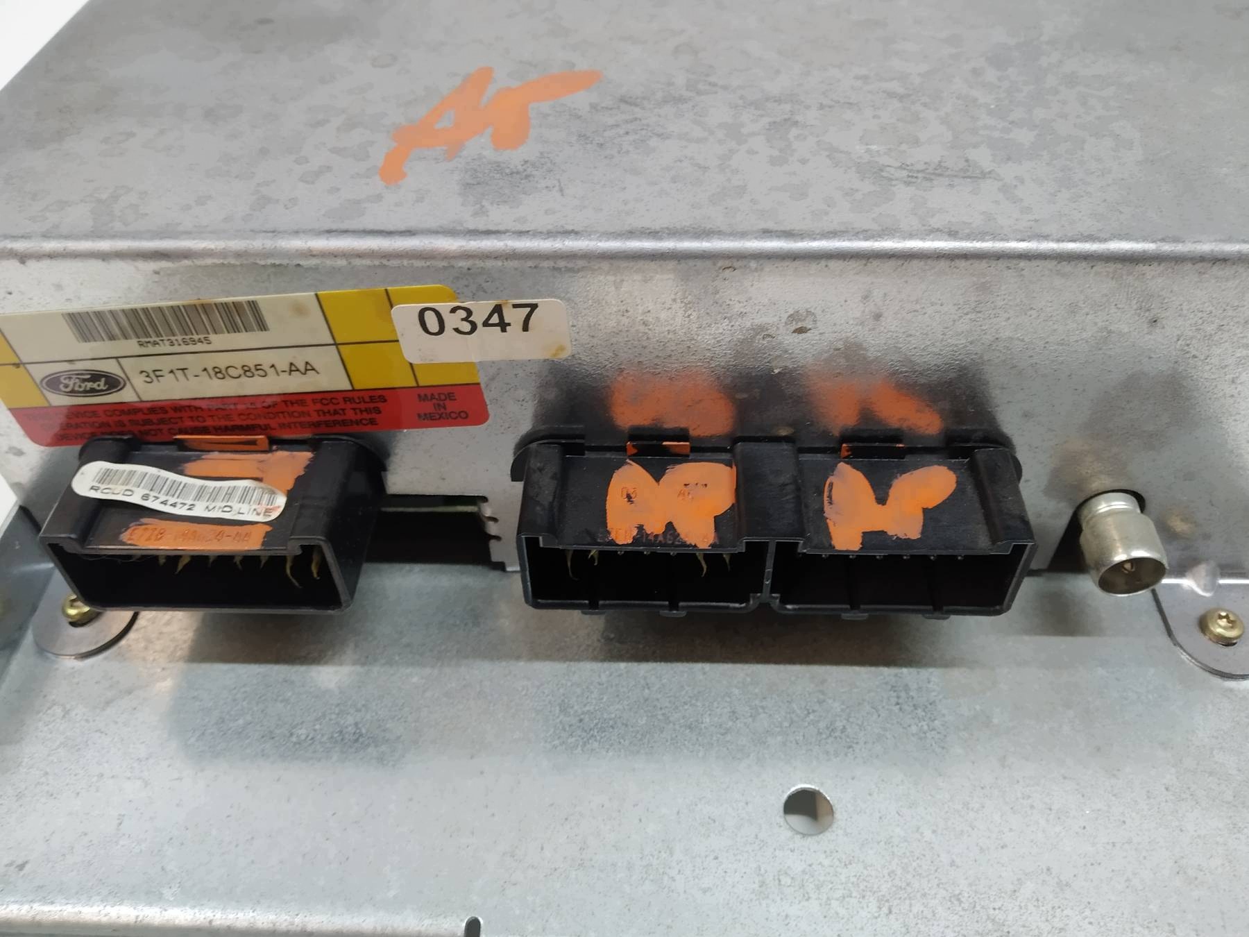 amplifier 3F1T18C851AA Ford Taurus IV (2000-2007)