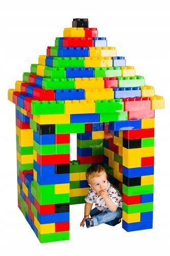 

Ogromne klocki gigant 141 el Polskie