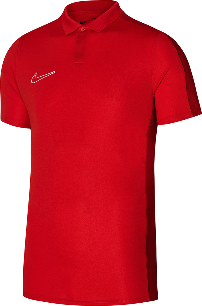 Pánské Tréninkové Tričko Nike Df Academy 23 Ss Polo Červené DR1346 vel. S