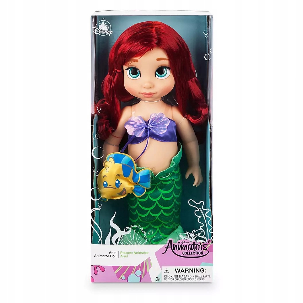 Arielka Disney store Animators 40cm 24h