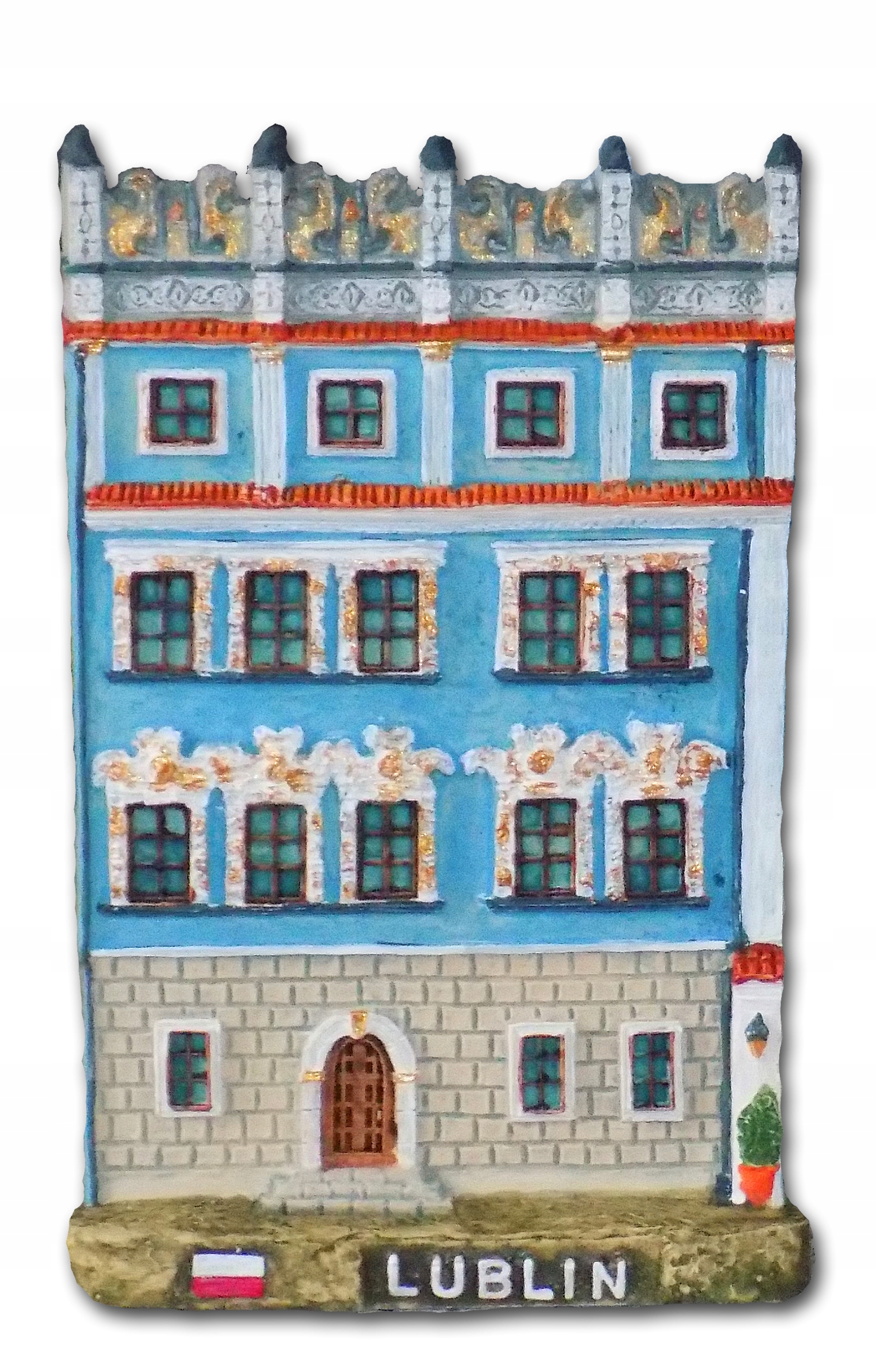 LUBLIN - Kamienica - magnes Arte-Fakt