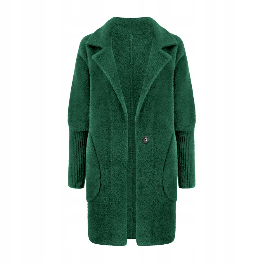 ALPAKA CIEPŁY PŁASZCZ NARZUTKA kurtka WEŁNA KOLORY Marka Katmandi