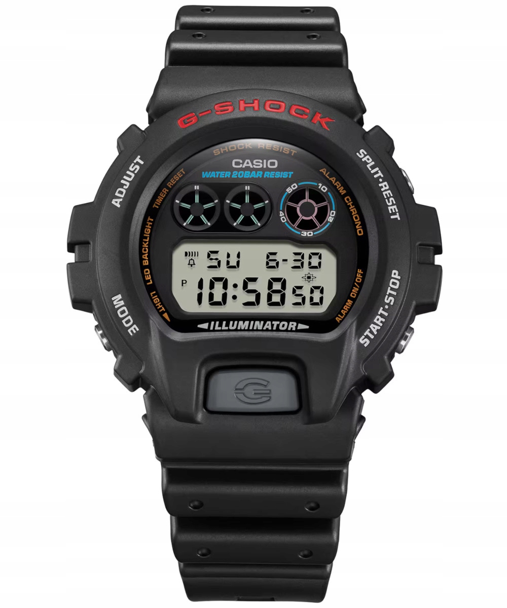 Sportovní pánské hodinky Casio G-Shock Series DW-6900U Gwar.3+3L Zibi Gravírování