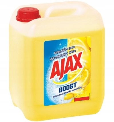 

Ajax Boost Soda Oczyszczona Cytryna płyn 5L