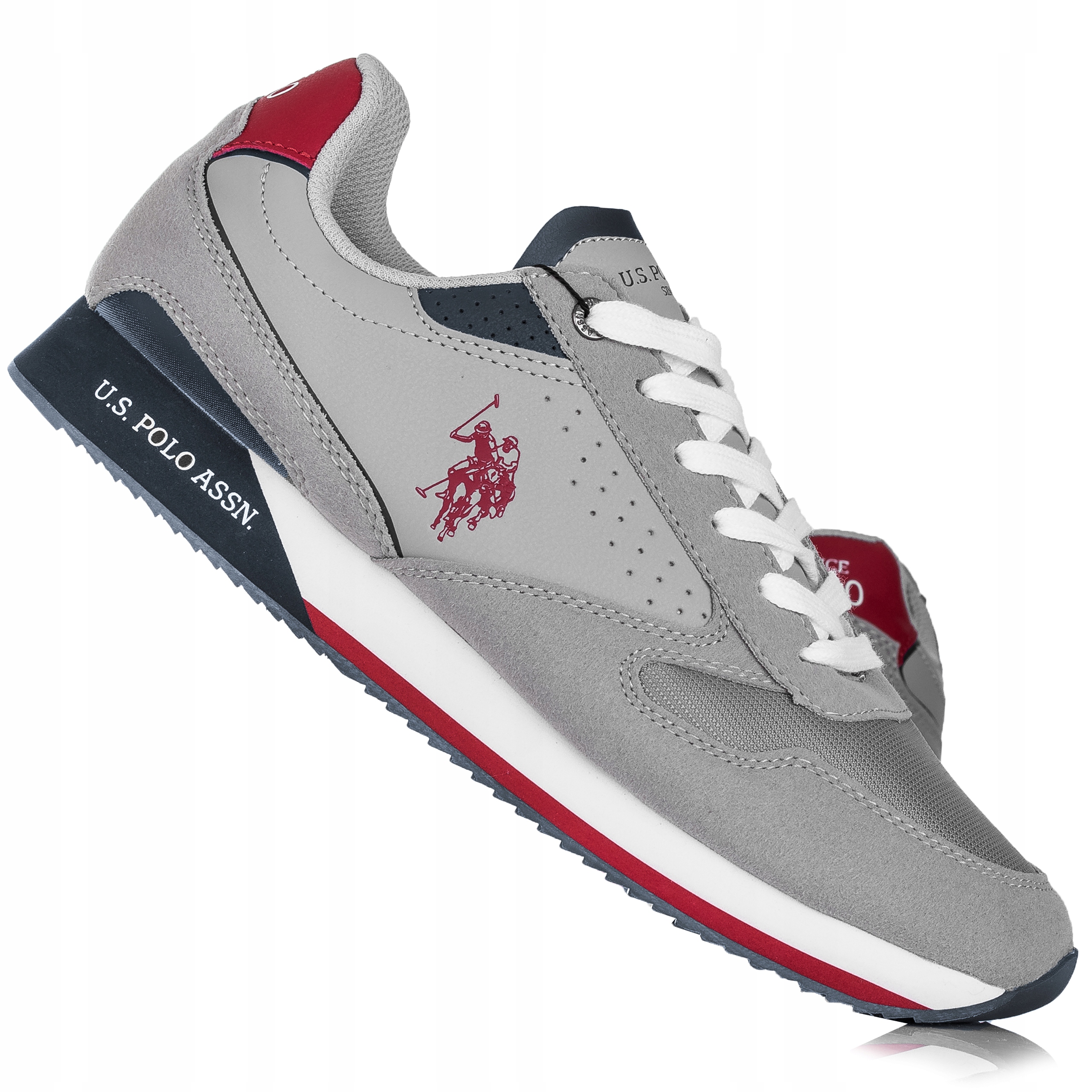 

Buty męskie U.s Polo Assn. NOBIL003A-LGR001