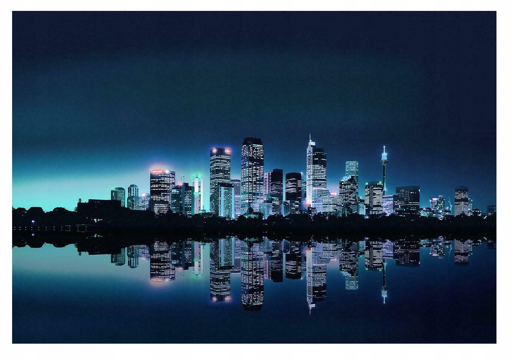 Fototapeta Mesto V Noci New York 3D Do Spálne Obývačky Tapeta 368x254