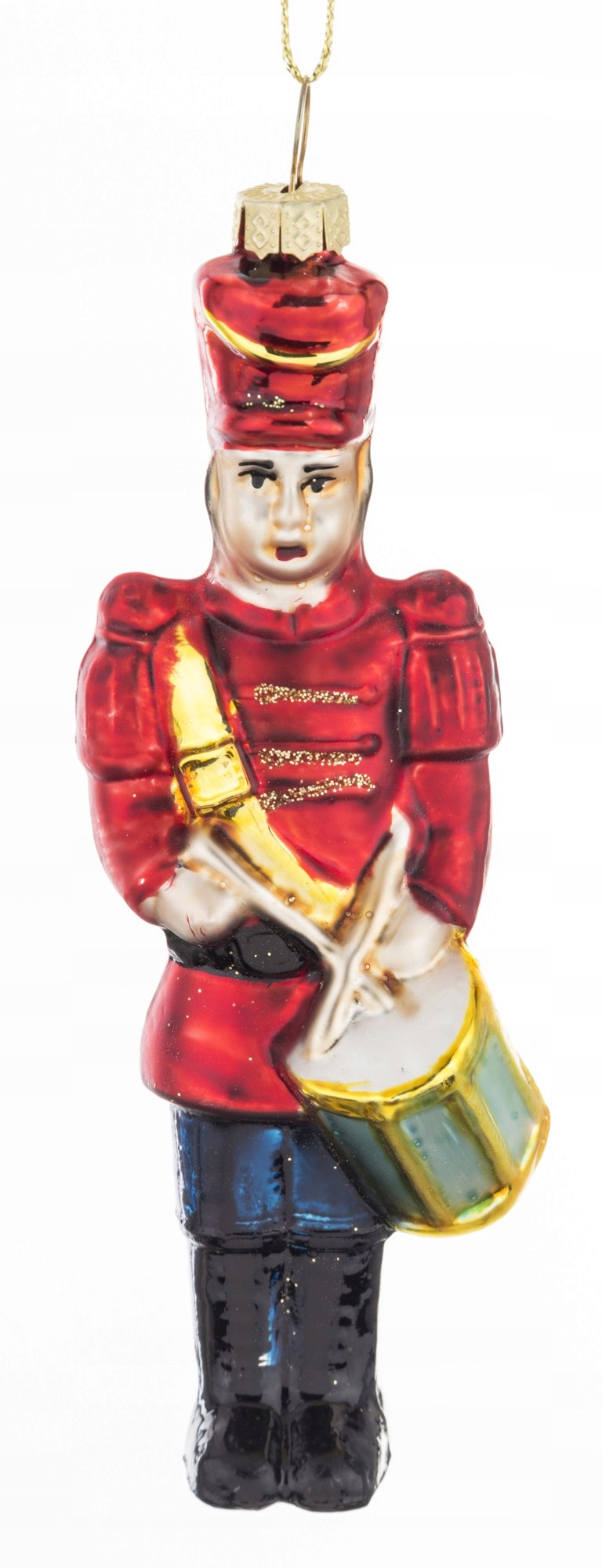 SZKLANA BOMBKA NA CHOINKĘ DZIADEK DO ORZECHÓW XMAS