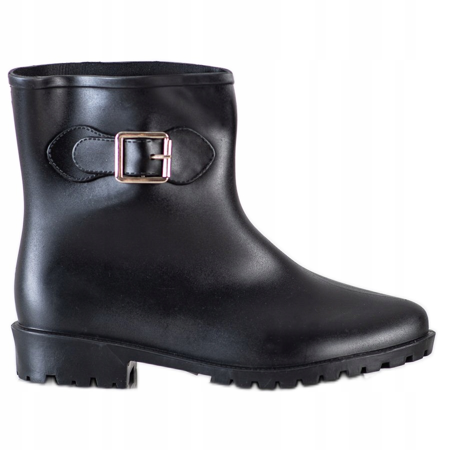 

Czarne Guma Buty Kobiety Kalosze Shelovet r.39