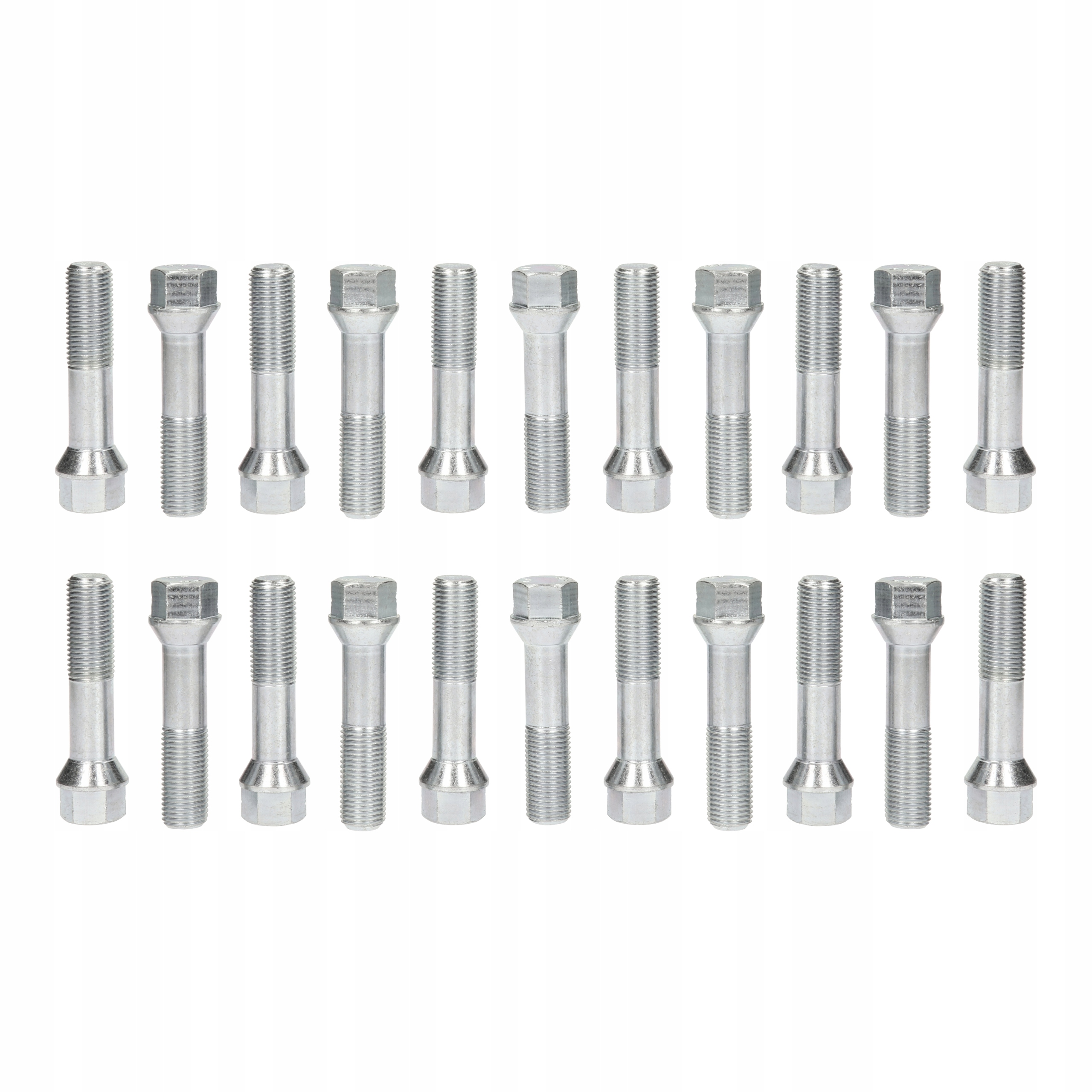 Болти 14x1. 5 для колісних дисків конус 60 мм набір 20шт