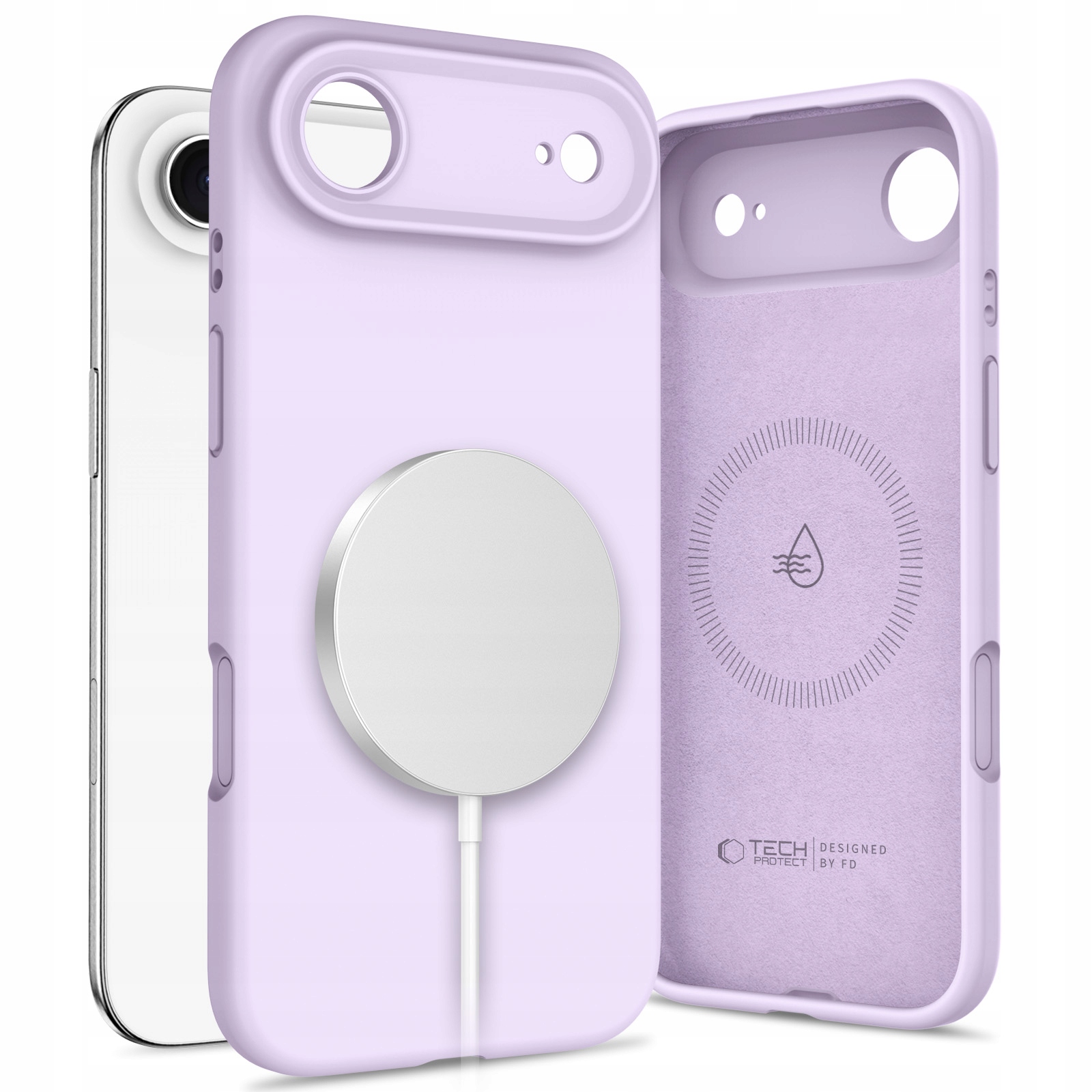 Tech- Protect Silicone MagSafe iPhone Air Mauve Tech- Protect