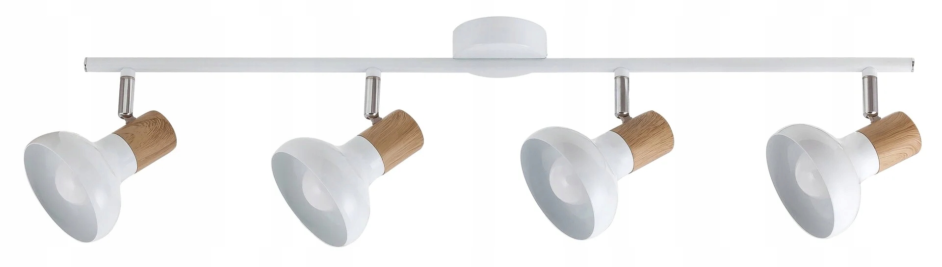 Biela osvetľovacia lišta E14 4x40W Holly 5947 Rabalux