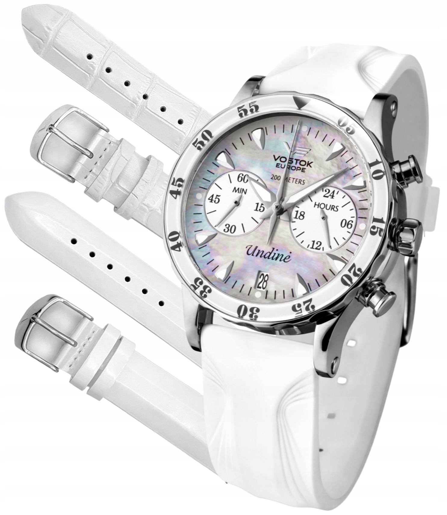 Nový originální dámský hodinkový set Vostok Europe VK64-515A671 Undine