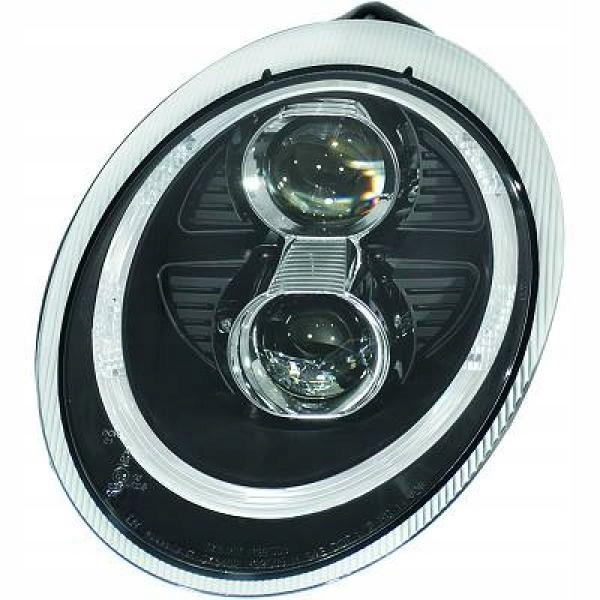 Lampy przód Porsche 997 2004-2009 Clear/Czarne