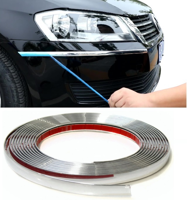 

Listwa Chrom 20mm 15m Chromowana Samoprzylepna