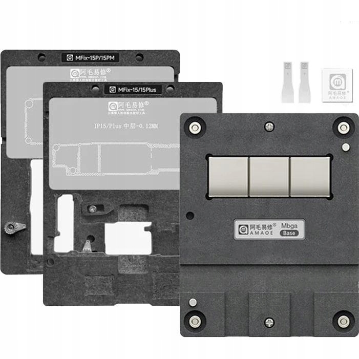 Sada platforem Amaoe MFix-15 pro opravy základní desky pro řadu iPhone 15