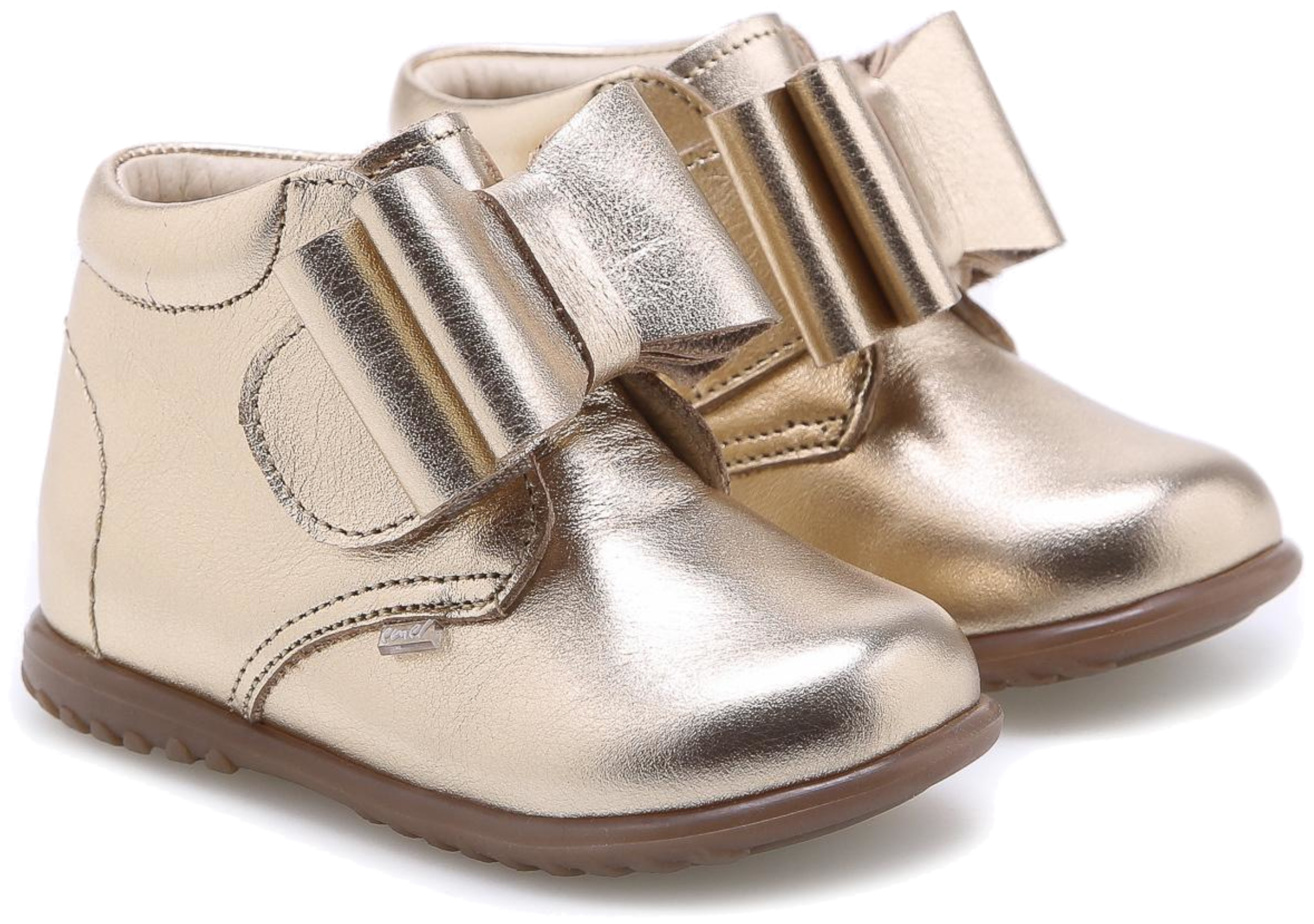 

Emel e1077E Buty Roczki Trzewiki Półbuty Złote 23