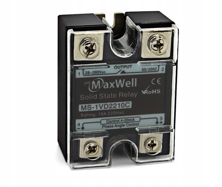 Przekaźnik regulator półprzew.mocy SSR 10A 4-20mA