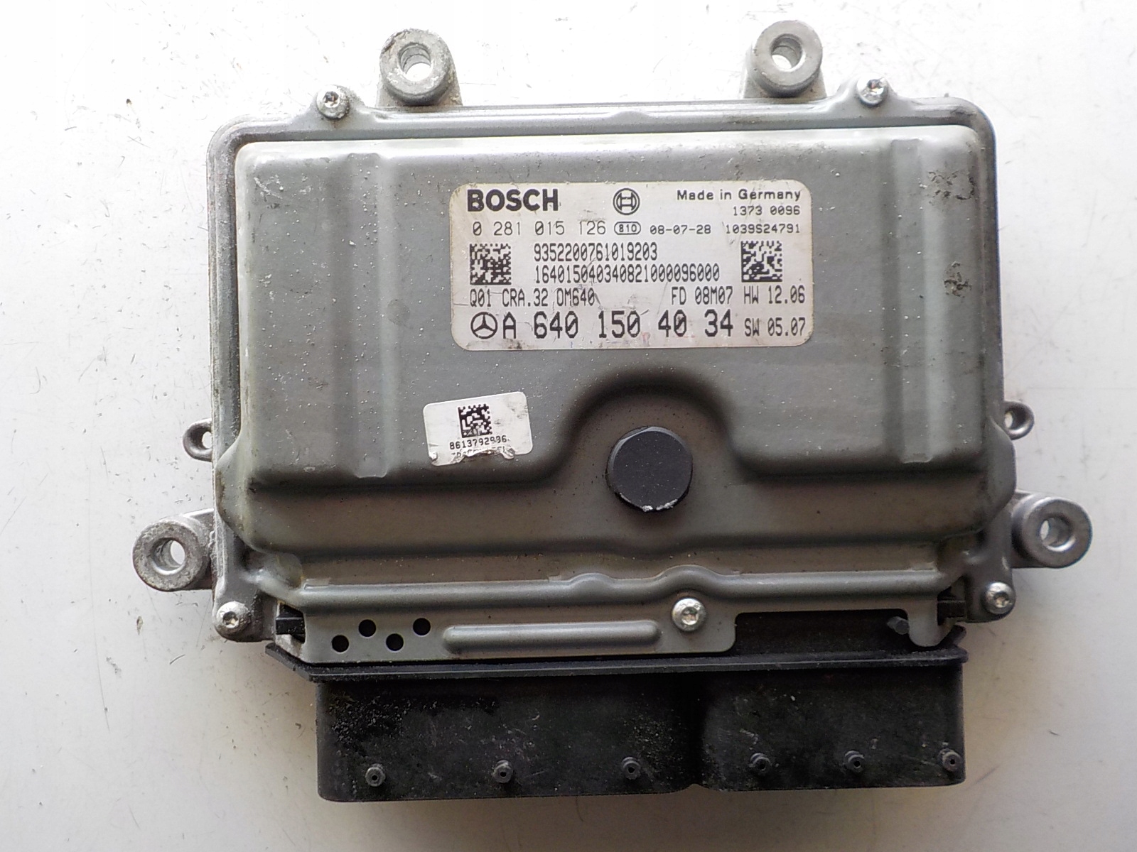 MERCEDES computer control unit 0281015126 A6401504034