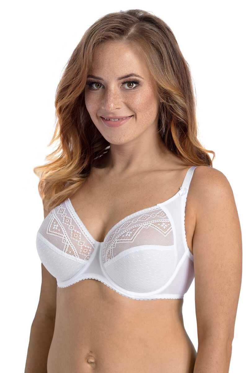 Biustonosz 059 Nancy biały 80D Rodzaj miękki