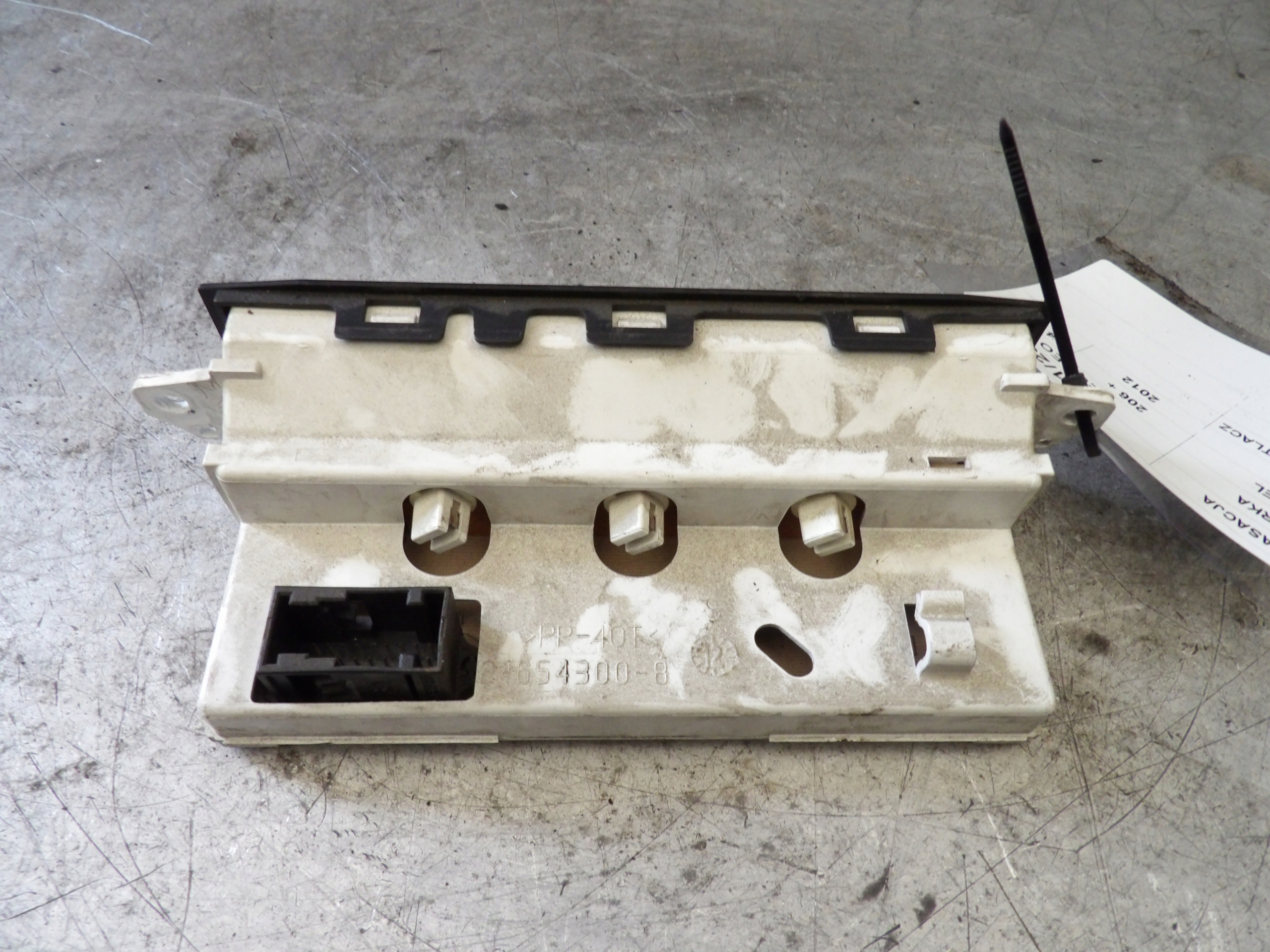 Peugeot 206+ plus display, clock 96658097XT K01 SAGEM 001809766