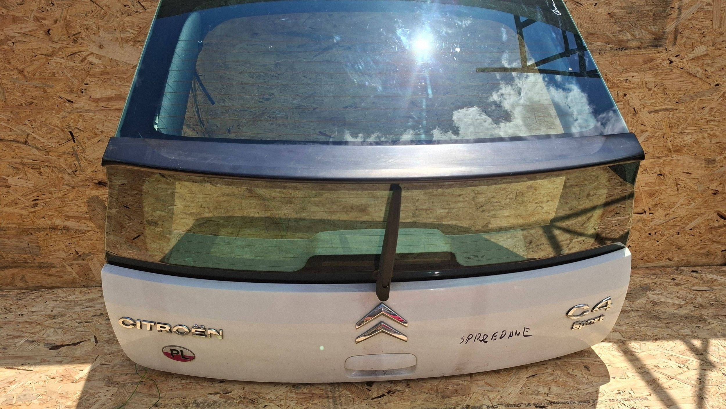 trunk door boot CITROEN C4 COUPE 2004