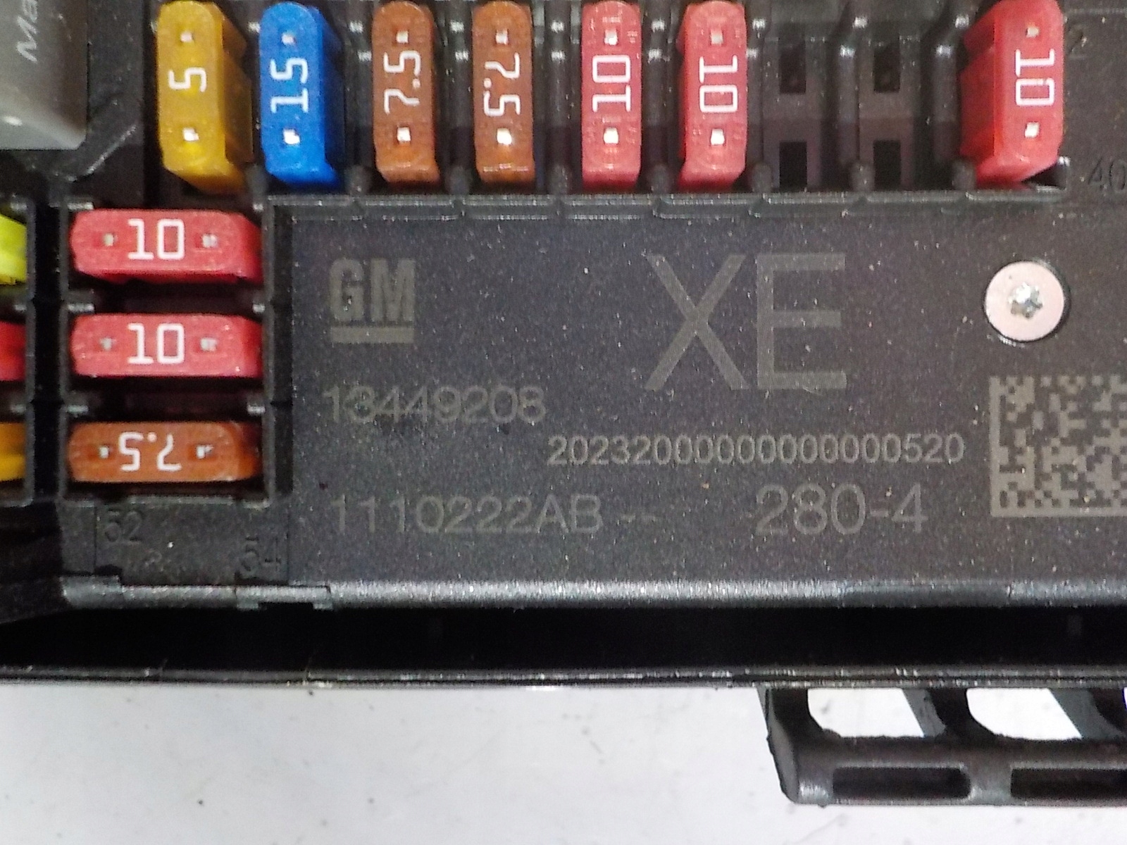 OPEL ASTRA J BSI module UCH 13449208 XE