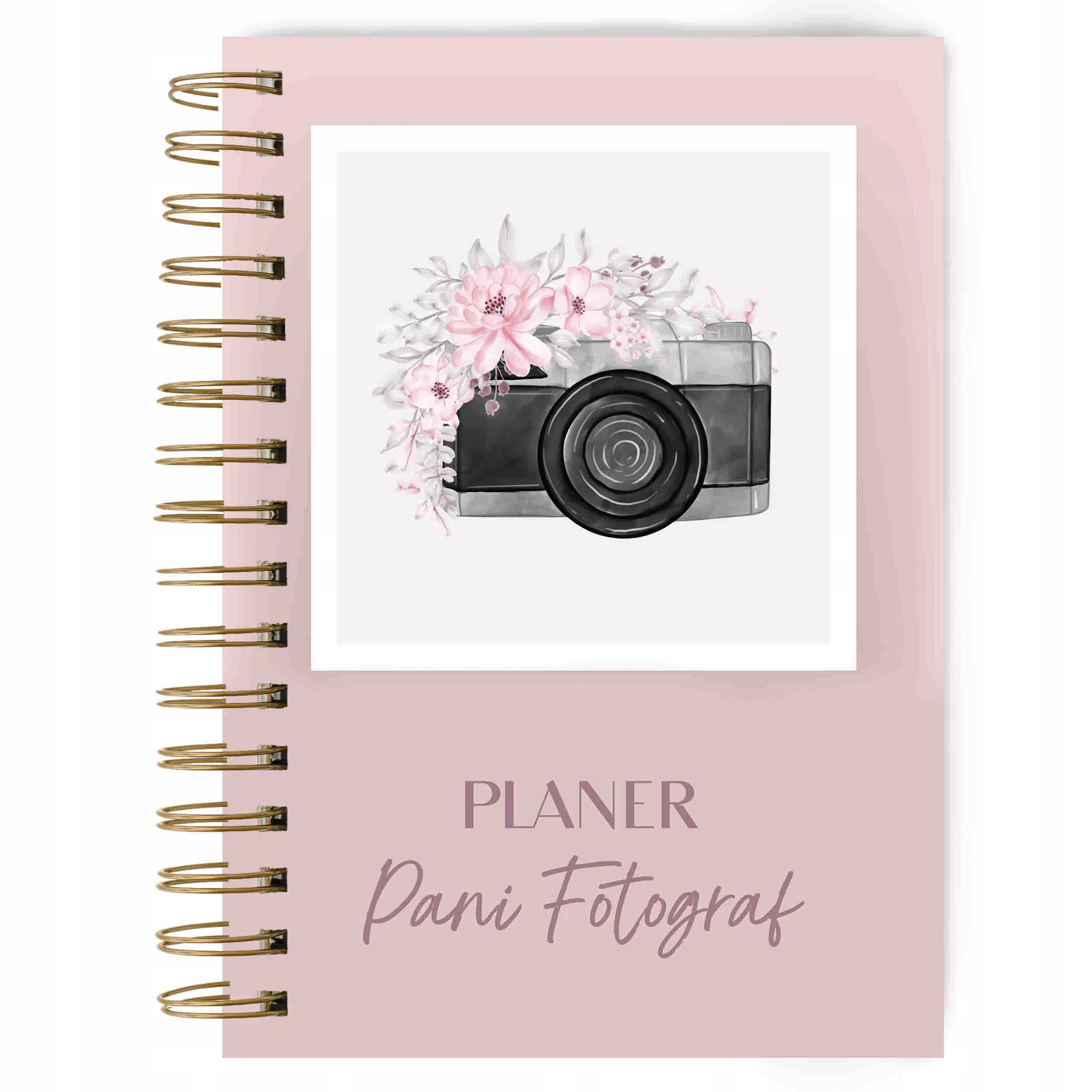 Kalendarz na sprężynie Planer Pani Fotograf 2027 dzienny