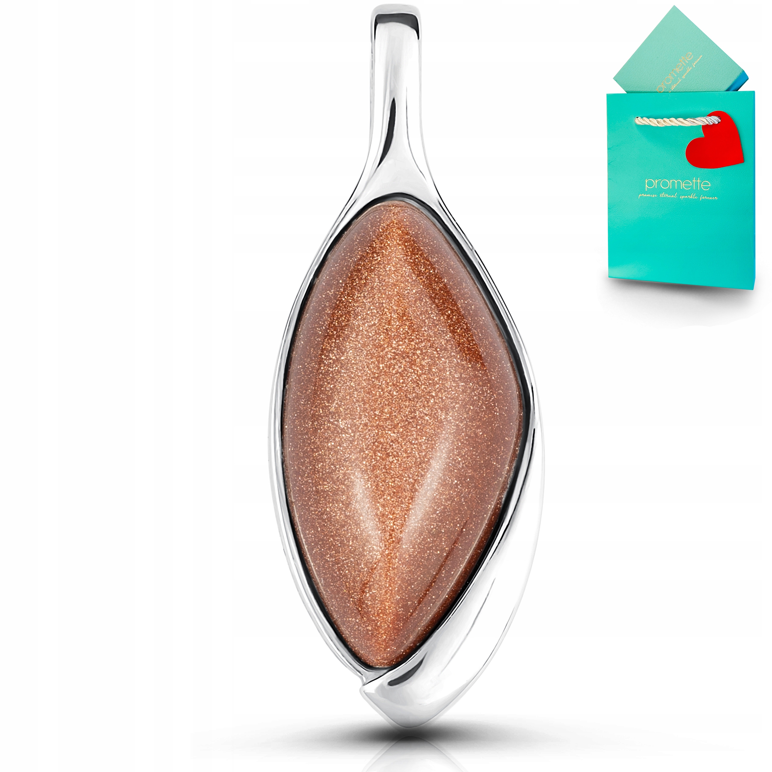 Písek pouště přívěsek stříbrný šperk přívěsek s pískem stříbro 925