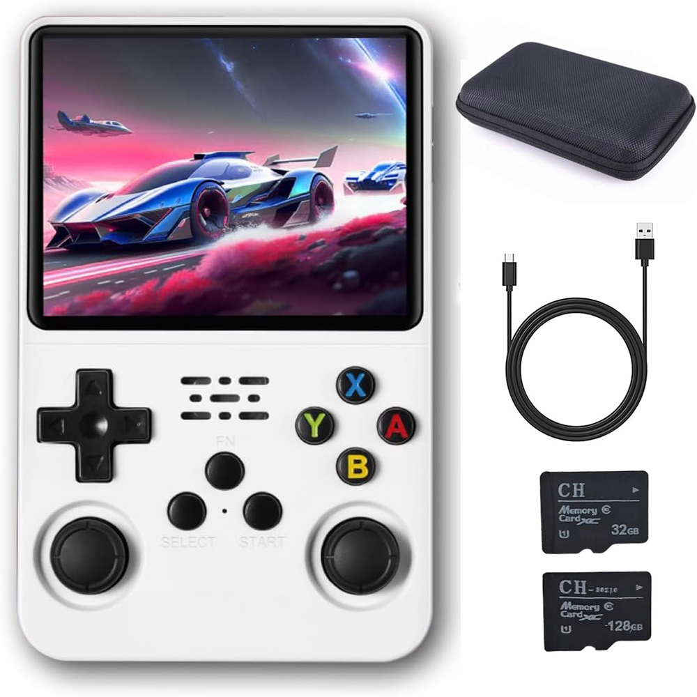 Przenośna mobilna mini konsola do gier open source system linux 3.5 cal