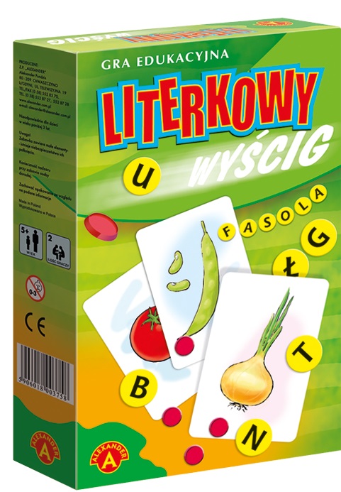 

Gra Edukacyjna Literkowy Wyścig Mini Alexander