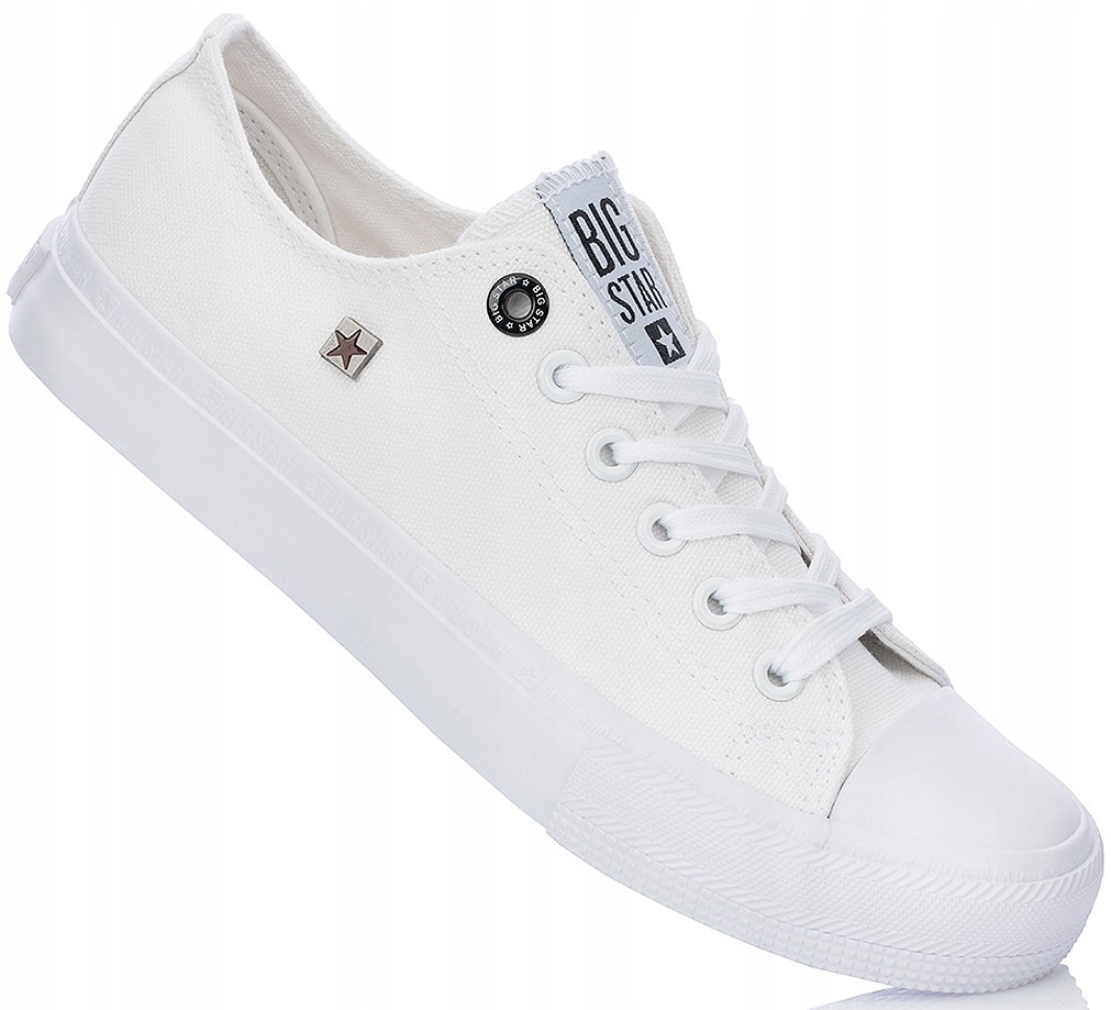 

Big Star Damskie Trampki Niskie Klasyczne Białe 41
