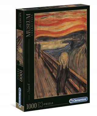 

Puzzle 1000 el. Munch Krzyk Clementoni