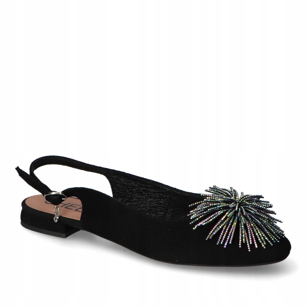 Sandály Chebello 4322-037 Černý semiš 36