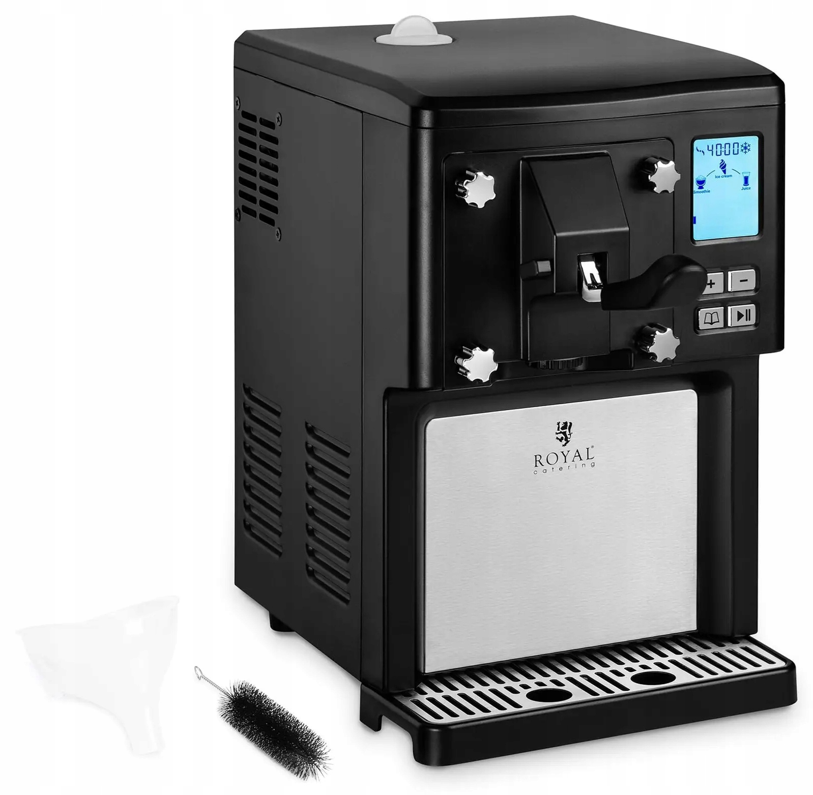 Stroj na zmrzlinu 1,5 l dávkovač Royal Catering RC-ICMD15 10011812
